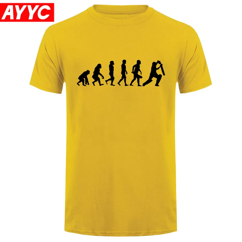 

Men-Short-sleeve-tshirt-Evolution-of-Cricket-Unisex-T-Shirt-Women-t-shirt