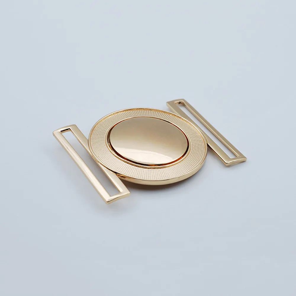 Декоративные пряжки из металлического сплава 2/4 шт. 50 мм для женского пальто, пуховика, одежды DIY, застежки для сумок, кнопки аксессуары.