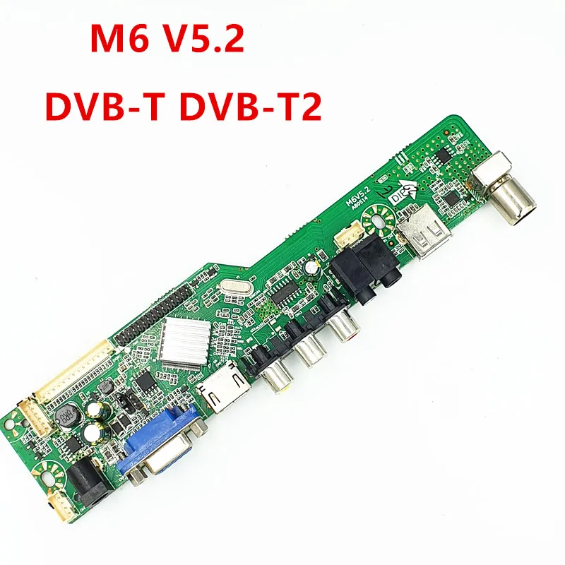 

New TV motherboard M6 5.2 supports DVB-T2 DVB-T DVB-C Contact us to determine the region and procedure before purchasing