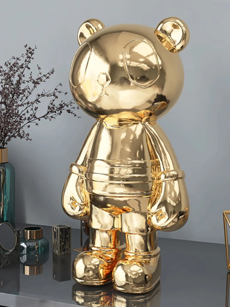 

Декор для гостиной, скульптура животного для интерьера, креативные искусственные украшения из стеклопластика, в эстетике, современное искусство, праздничные подарки