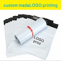 100pcs custom courier bag with logo self seal plastic storage mailing envelope bags courier envelope packaging printing