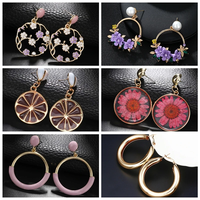 2019 Модные Простые роскошные круглые серьги женские модные серьги-подвески из