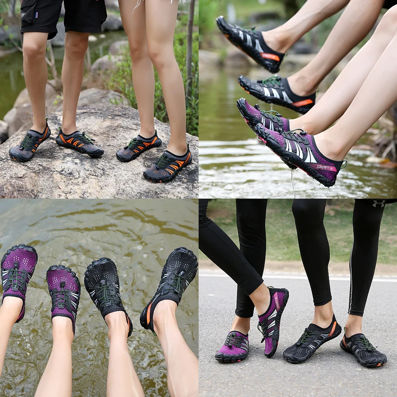 Hiking Shoes Men Elastic Jogging Sneakers Lightweight Waterproof Water Shoes Quick Dry Barefoot Women Trekking Beach Upstream
