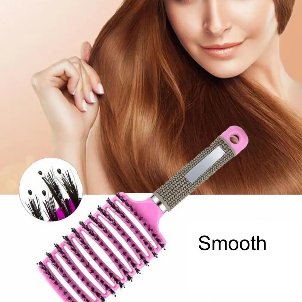 

Расческа для волос, Массажная щетка для волос, новинка, против завязывания узлов, АБС, элегантный внешний вид, щетка для волос для дома, салон...