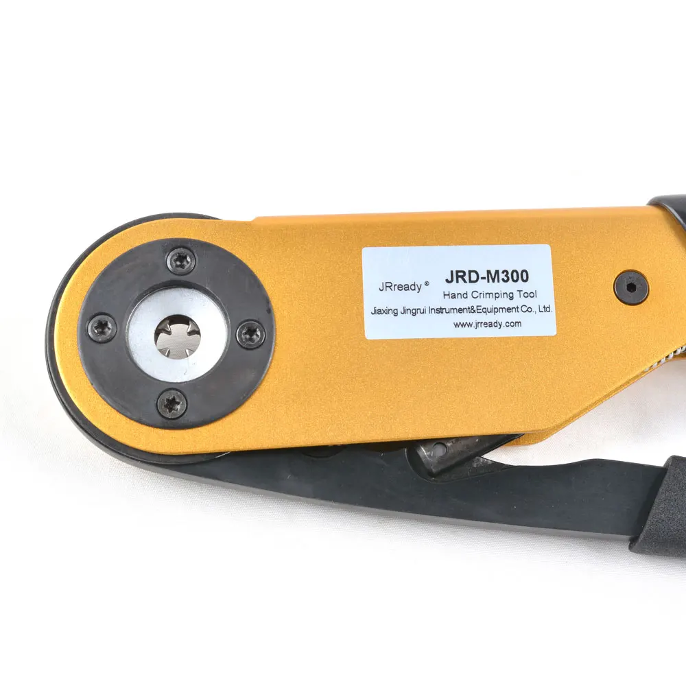 Фото Кримпер JRready ACT-M300 для обжима клемм 6-14 AWG, подходит для авиационных штыревых разъемов, обжим 62 медных контактов №1