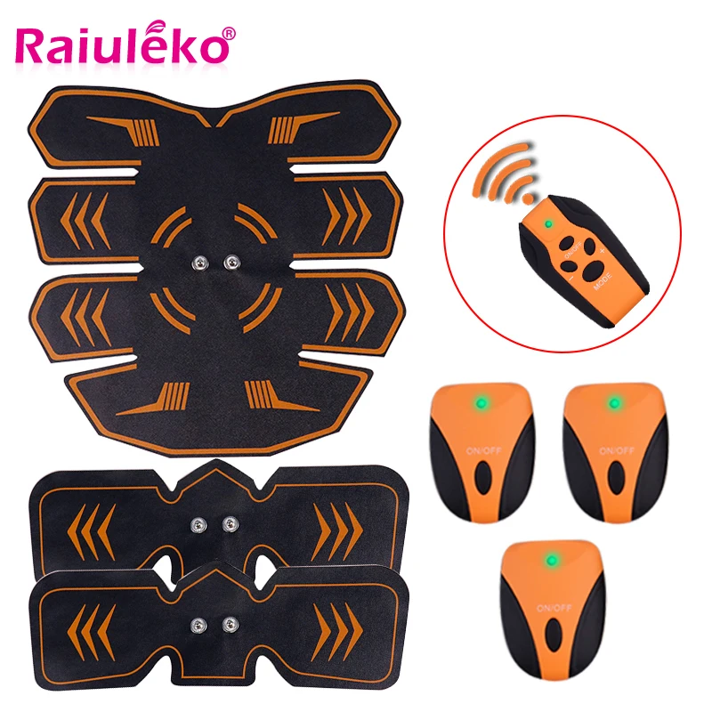 Умный стимулятор мышц EMS Remote тренажер для брюшного пресса подтяжка ягодиц