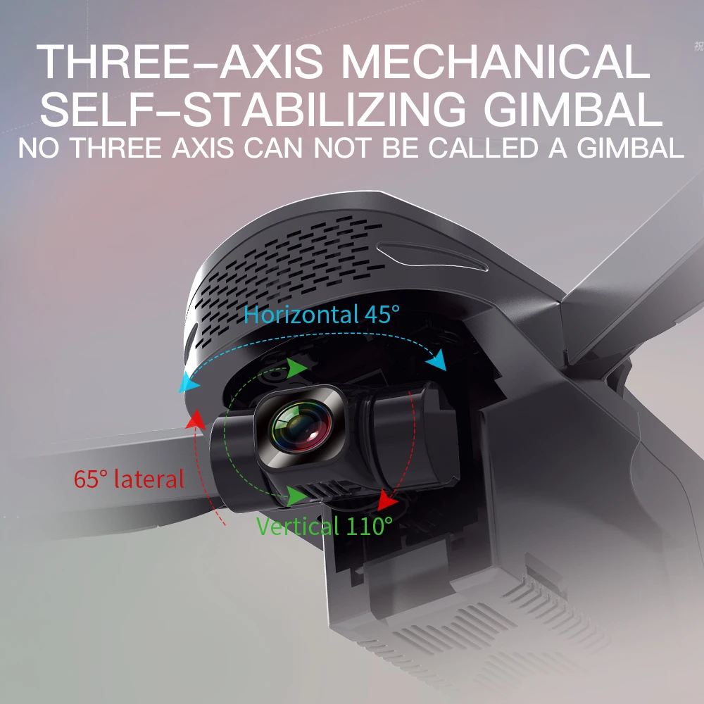 

SG908 Gps Drone Professional Aerial 4K HD Dual Camera 3-Axis Gimbal Brushless Motor 1200M RC Distance Foldable Quadcopter Gifts