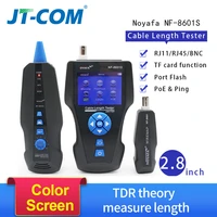nf 8601s tdr network cable tester tracker rj45 rj11 test break point of cable length telephone trackerpoepingvoltage detector