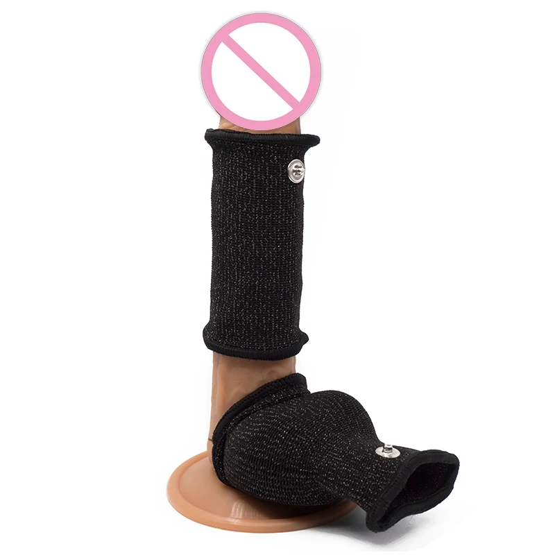 Электрошок для мужчин кольцо на пенис электрической стимуляции проводящие