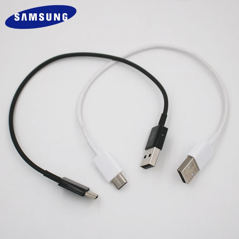 Оригинальный Samsung USB Type C кабель для быстрой зарядки 20 см шнур синхронизации
