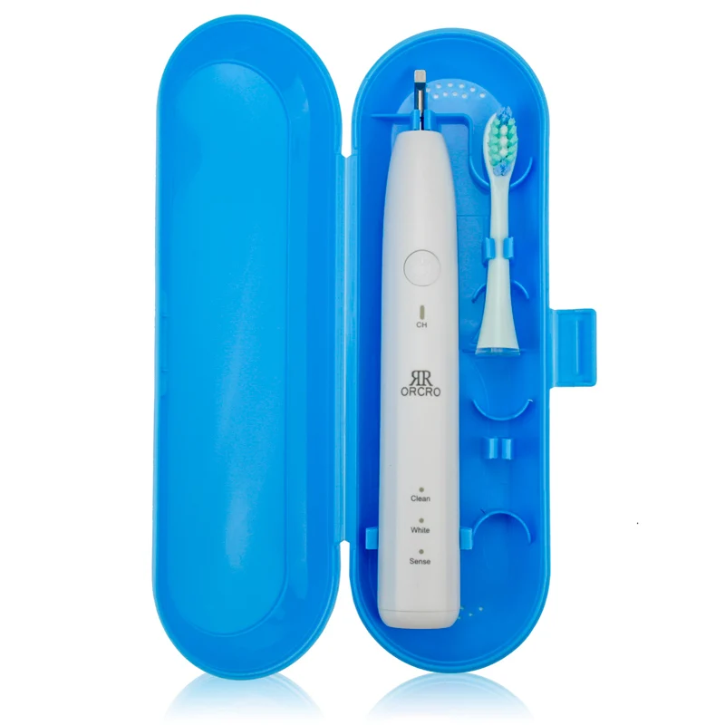 Ультра звуковая электрическая зубная щетка перезаряжаемая батарея USB кабель