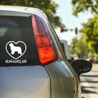 Наклейки для автомобиля WILL BE, наклейки для автомобиля NEWFOUNDLAND Dog, наклейка для украшения автомобиля, автомобильные товары, автомобильные аксессуары, 15 см