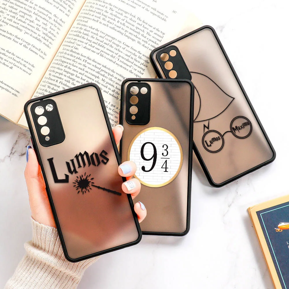 

Magic Hard PC Phone Case For Huawei Honor 8X 9X Premium 20 10X Lite P Smart 2021 Z Y9 Prime 2019 P30 Pro Nova 5T 6 SE 7i Covers