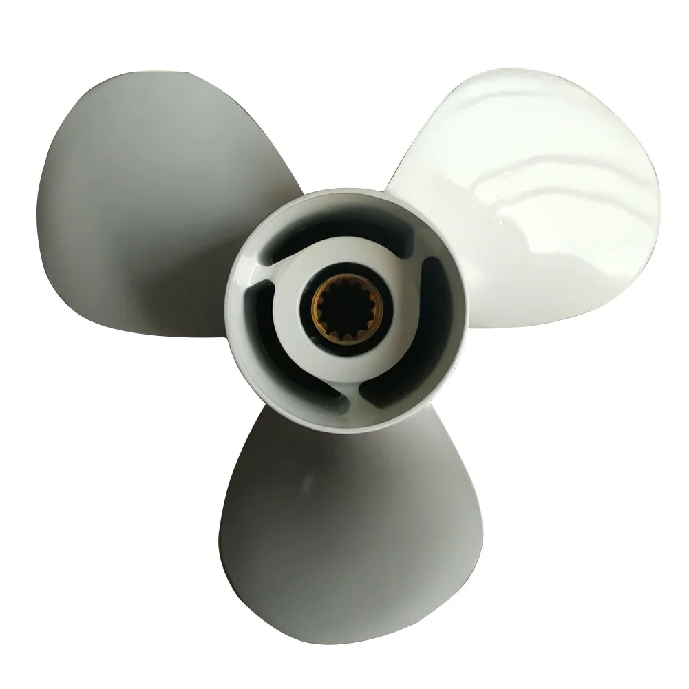 

11 1/8 X 13-G Parts 40 50HP Boat Outboard Propeller Ship Replacement Marine Professional Aluminum Alloy 3 Blades For Yamaha
