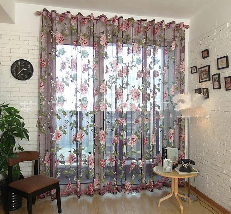 Высококачественный большой экран с изображением цветов|Жалюзи шторы и ставни| |