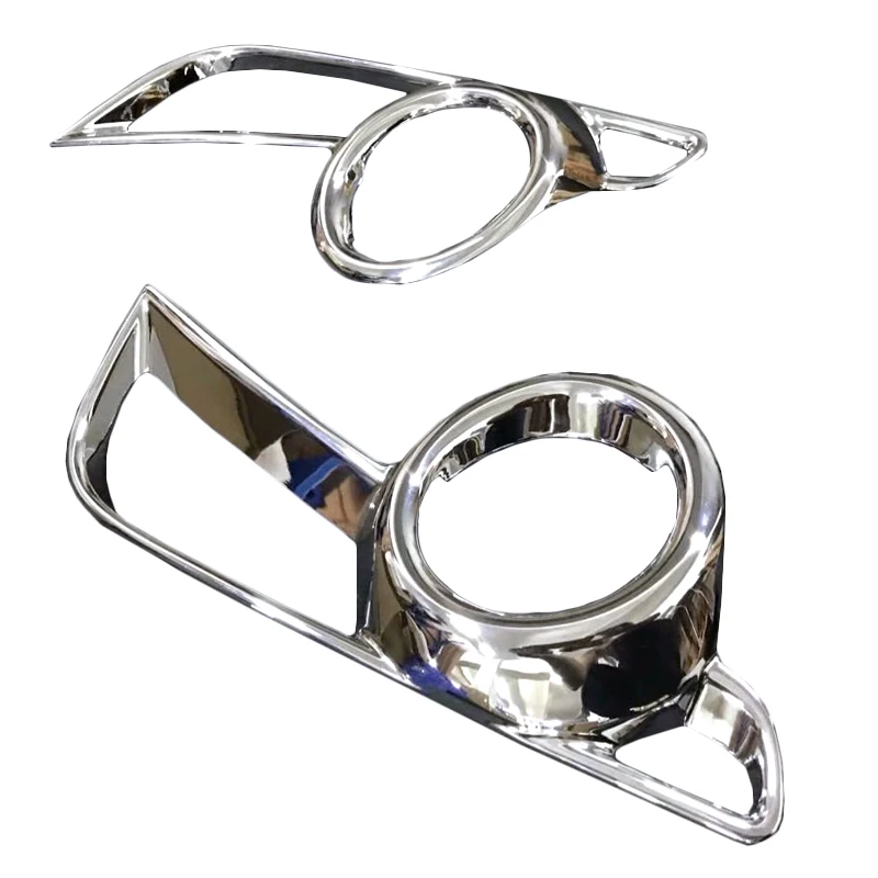 2 шт. ABS хромированный передний противотуманный светильник накладка