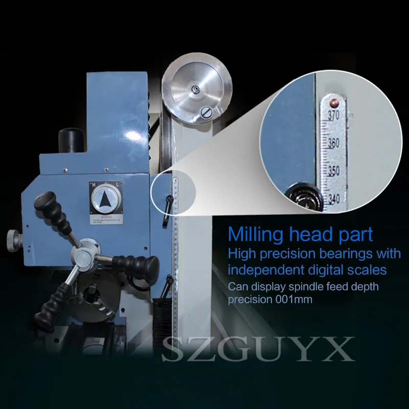 Промышленный токарный сверлильный и фрезерный станок многофункциональный