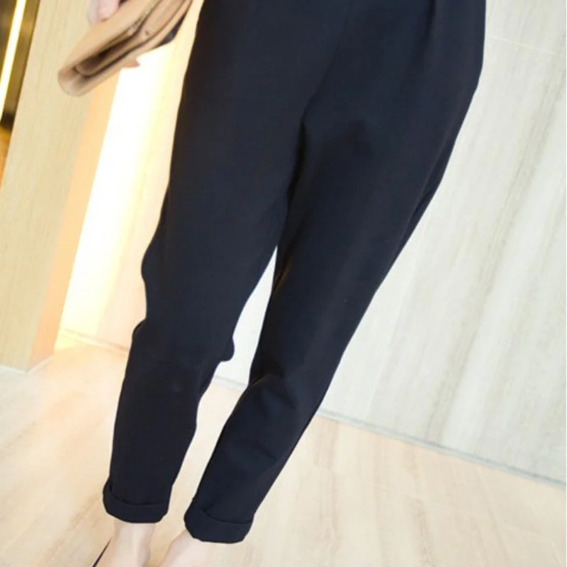 Повседневные брюки-дудочки женские осенние Pantalon Femme офисный костюм для дам брюки