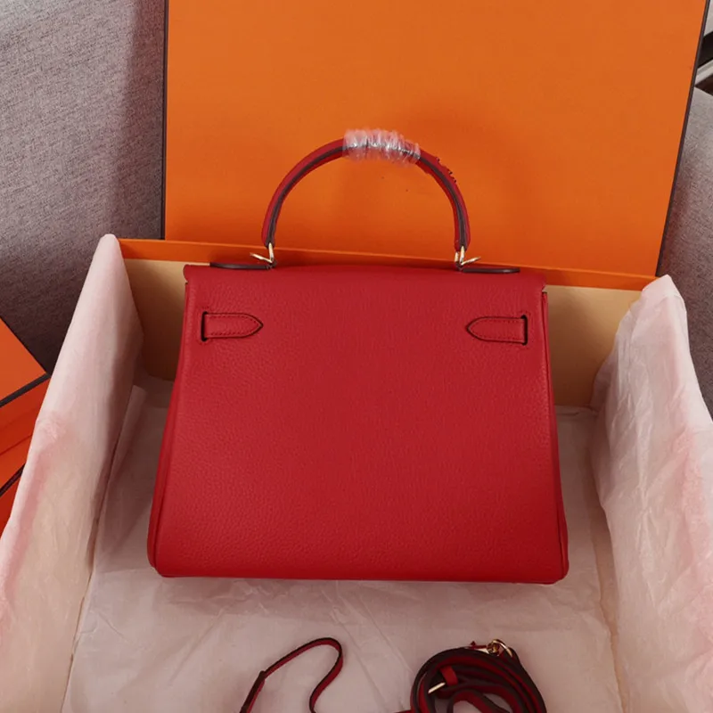 

High Quality Handbags Bag For Women Real Leather Top Handle Tote Bags Fashion Designer Design Luxury Shoulder Bag With Hardware