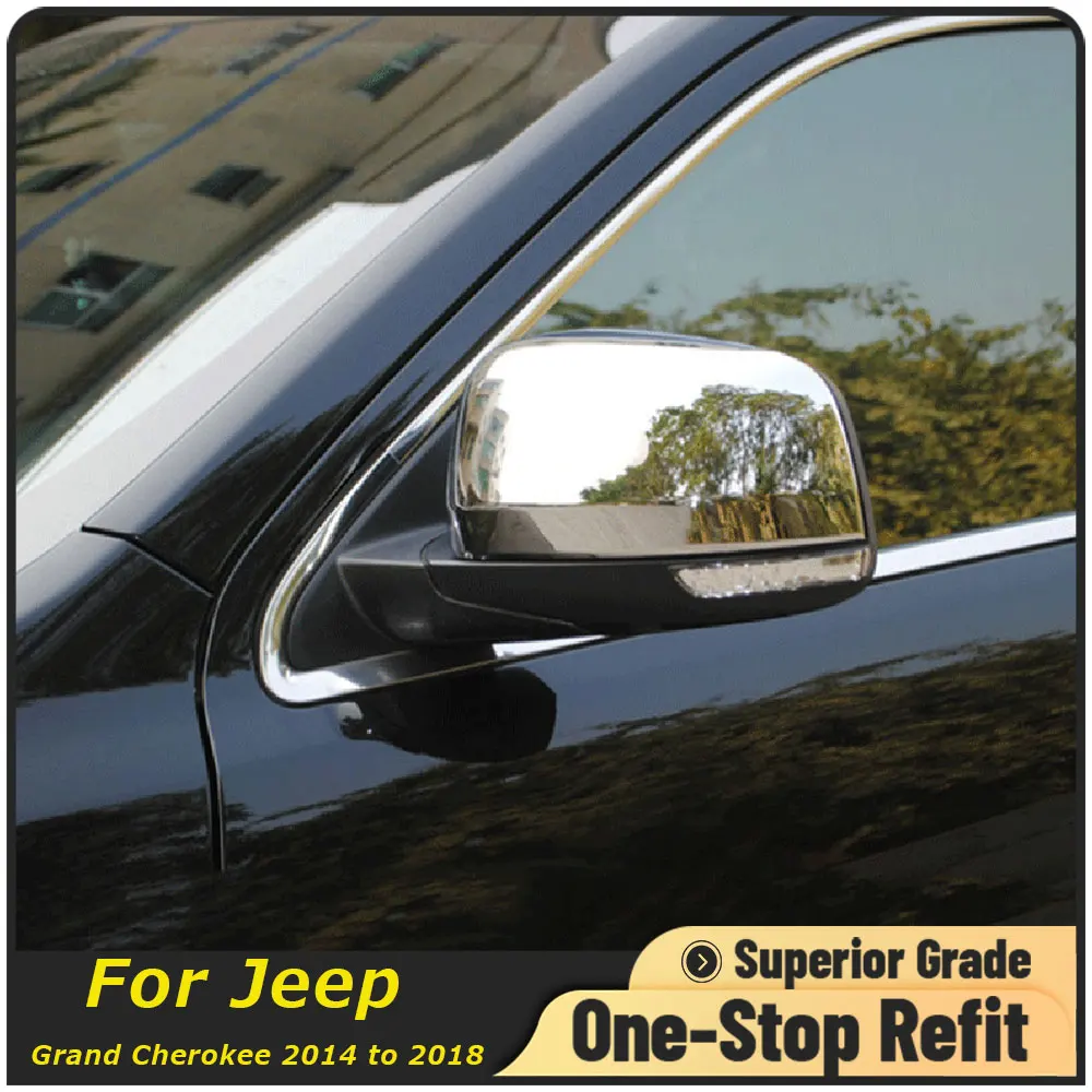 Стайлинг автомобиля хромированная Серебристая накладка на боковое зеркало