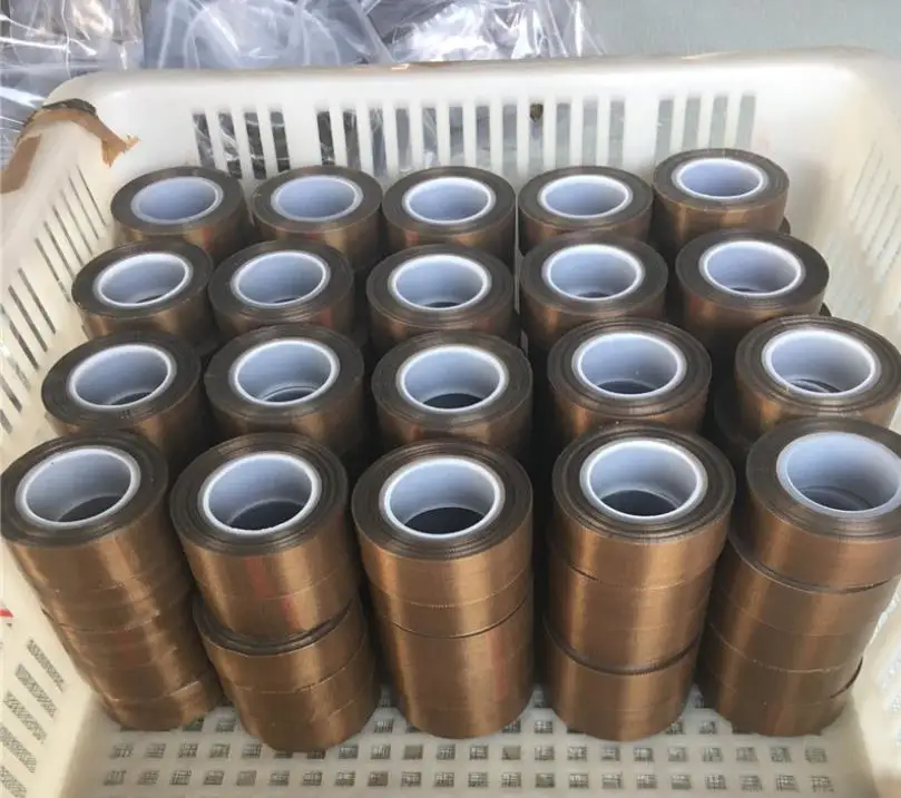 

wholesale 10M 0.13 and 0.18mm Tape resistant high temperature adhesive cloth insulation 300 degree vacuum sealing Tape