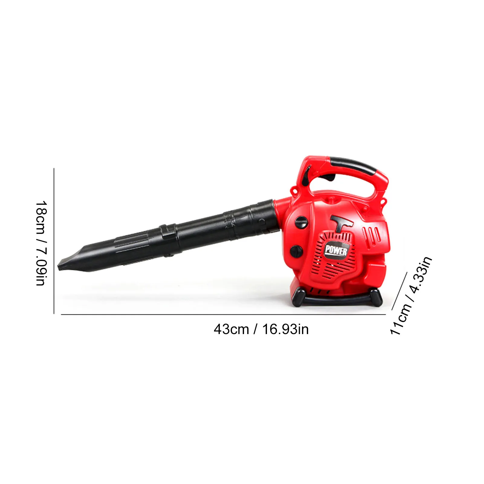 

Children's Simulation Leaf Blower Toy Tool Outdoor Construction Workshop Gardening Suitable For Children Over 3 Years Old