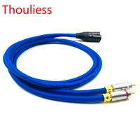 thouliess pair hifi us cmc rca to xlr balacned audio cable rca male to xlr male interconnect cable with cardas clear light usa