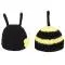 Conjunto de 2 unids/set de accesorios de fotograf&iacute;a para beb&eacute; reci&eacute;n nacido, conjunto de ropa de punto de ganchillo hecho a mano, gorros suaves de animales para beb&eacute;, accesorios para fotos-1