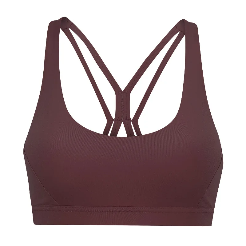 Бесшовный Gymwear спортивный бюстгальтер с мягкой спинкой для йоги, укороченный топ, профессиональная тренировка, бегущий бюстгалтер, ударопрочный