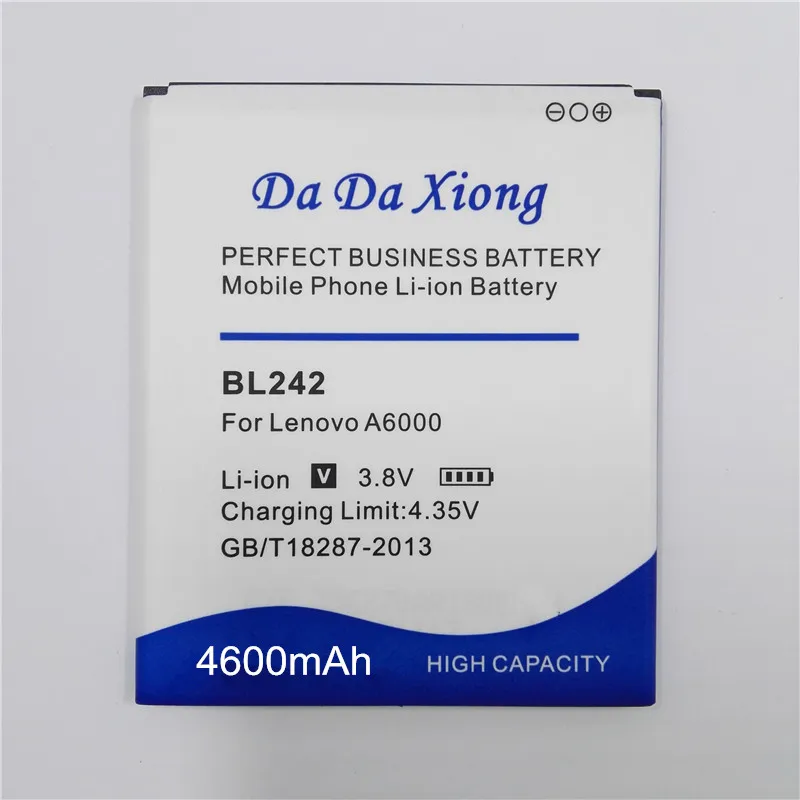 4600 мА/ч BL242 BL 242 батарея для Lenovo A6000 A6010 A3860 A3580 A3900 LeMeng K3 K30 T W плюс|battery for lenovo|battery forbl |