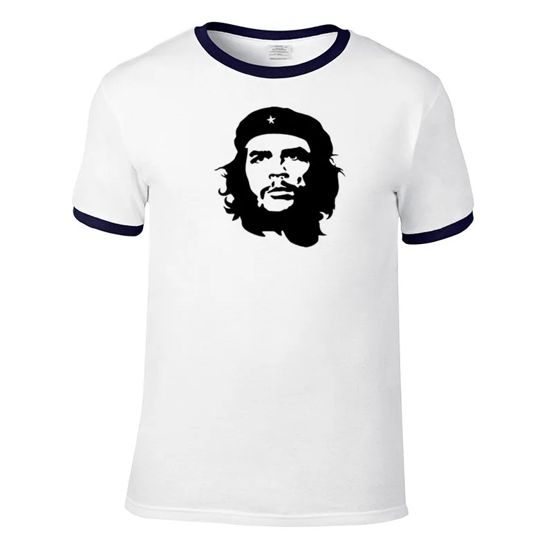 

Famous Ernesto Guevara revolutionist Print fashion T-shirt men's Raglan-sleeved cotton T-shirt funny hip-hop clothing