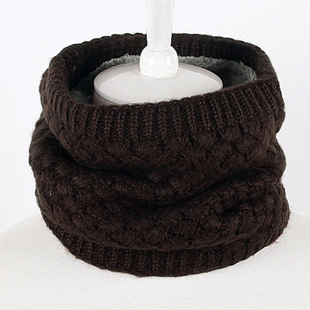 Вязаные платки шарфы теплые элегантные для влюбленных зимние одноцветные в