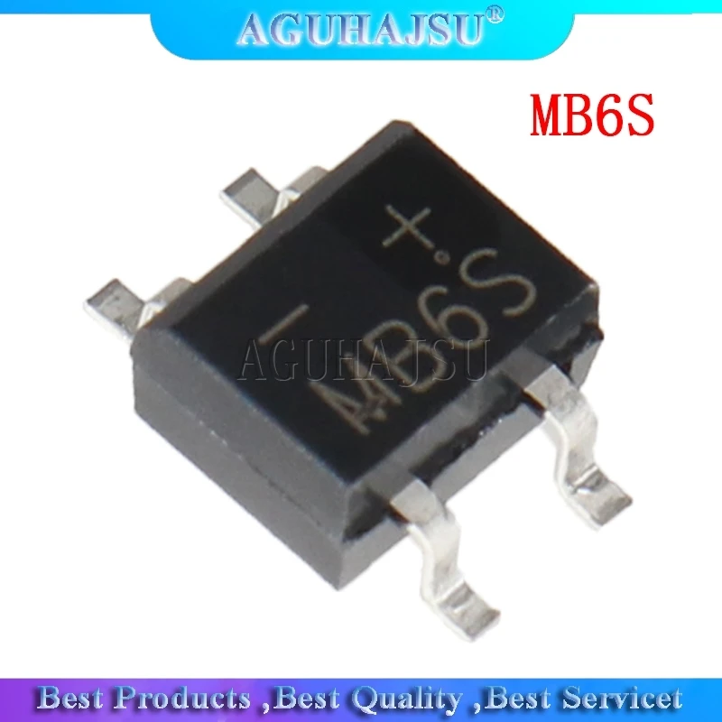 20 шт. выпрямительный мост MB6F MB6S MB10S MB6M DB107S DB157S DB207S DB107 DB207 SOP DIP стек моста 0 5 А 1 600 В 1000