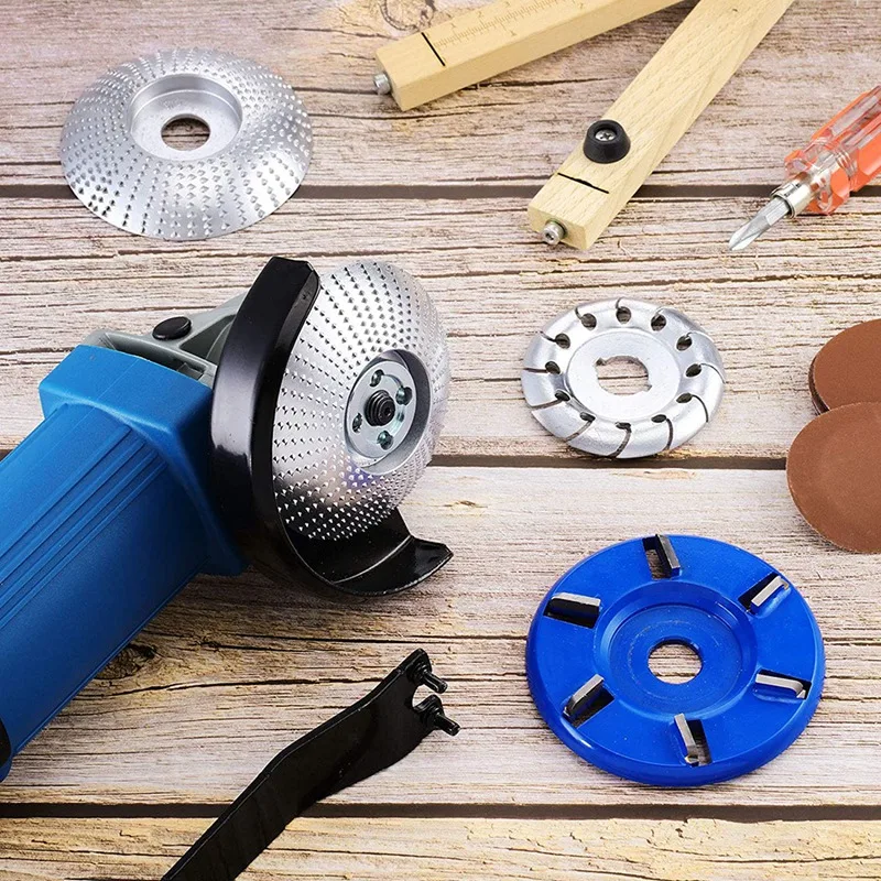 

Hot Angle Grinder Disc, 12 Teeth Wood Polishing Forming Disc and Wood Turbine Carving Disc,Suitable for Polishing Sanding