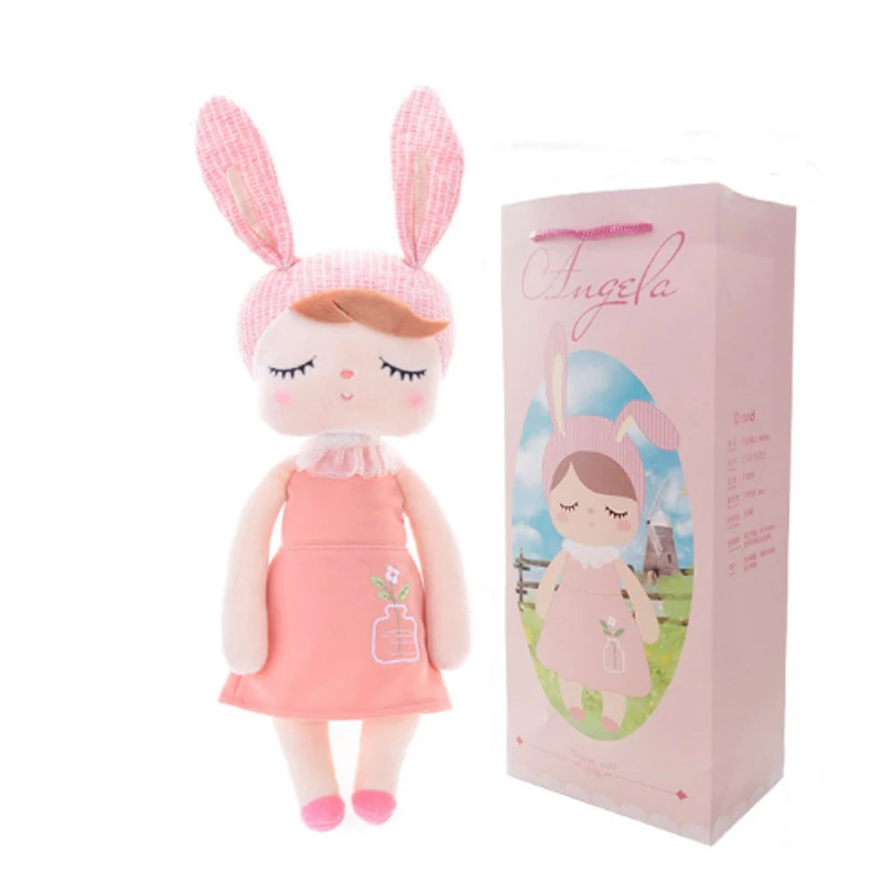 Metoo новейшие плюшевые куклы Angela детские игрушки для девочек подарок кролик