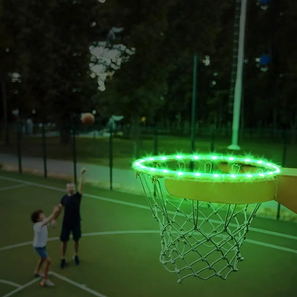 

Basketball Rim Light Attractive Outdoor LED Basketball Hoop Light Durable Basketball LED Light