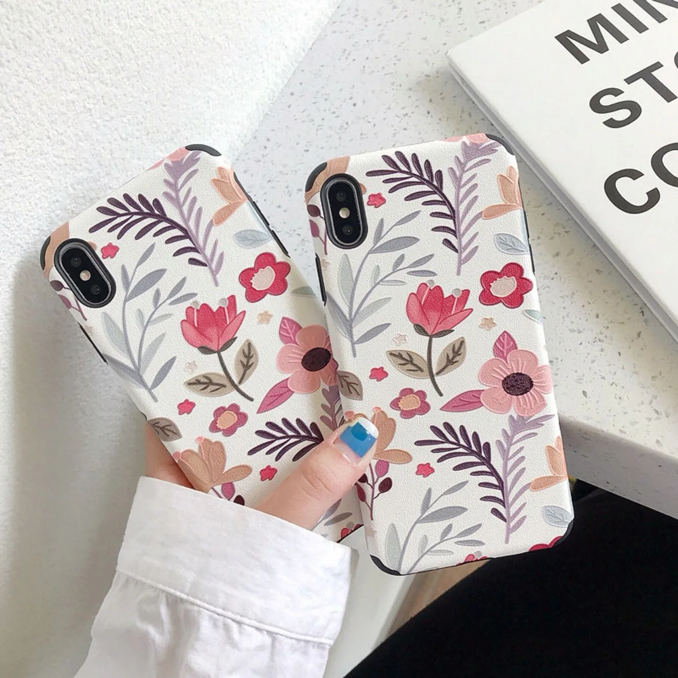 Lovebay Маргаритка акварельный цветок чехол для iPhone X XR XS Max 6 6S 7 8 Plus Ретро кактус