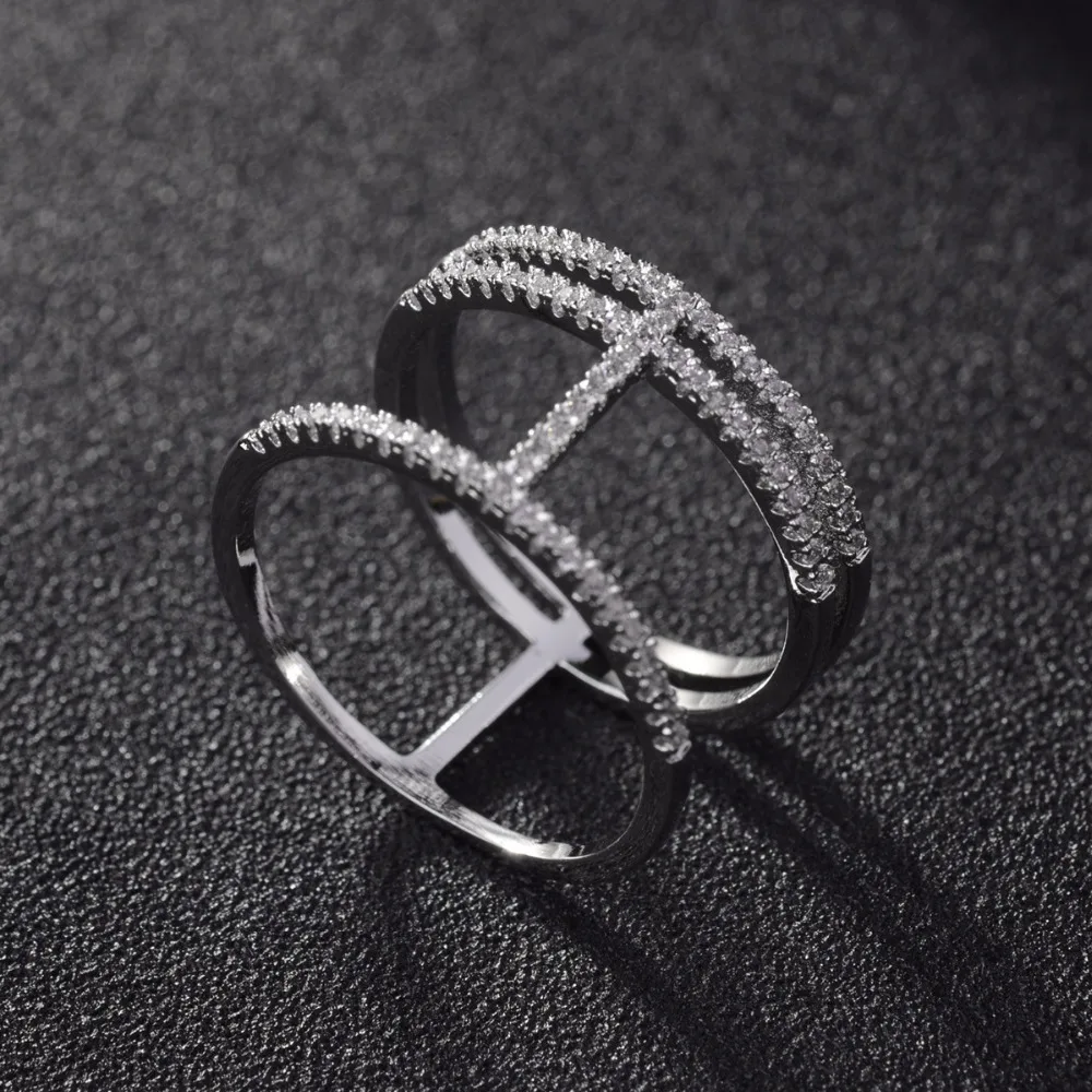 Новинка 2020 летнее женское кольцо с камнями три цвета модное ювелирное изделие