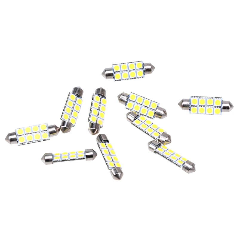 10 шт 39mm 5050 8 smd универсальный грузовик/автомобилей высокой мощности газа экономии
