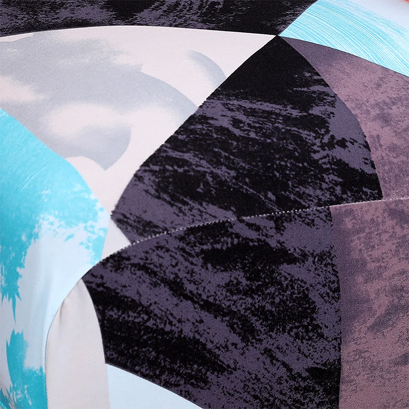 Чехол на стул с принтом растягивающийся съемный чехол большого размера из