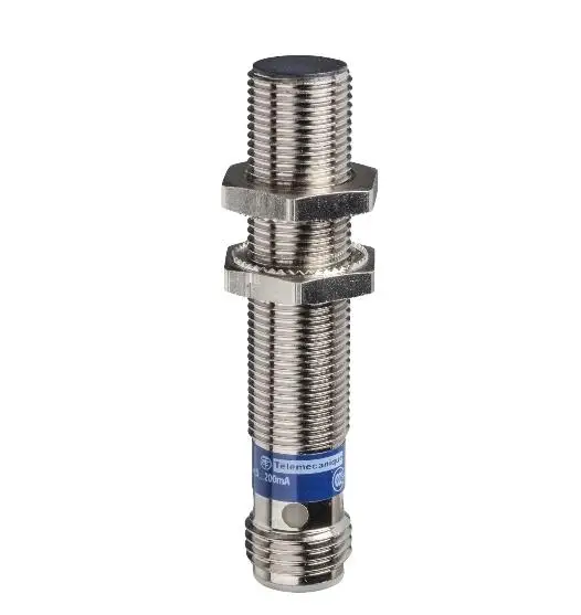 XS512B1PAM12 Индуктивный датчик XS5 M12-L50mm-латунь-Sn2mm-12 .. 24VDC - M12