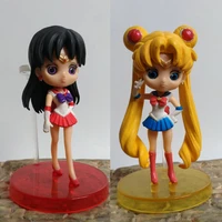 genuine action figure birthday cake decoration decoration ice water sailor moon doll anime model decoration girl gift