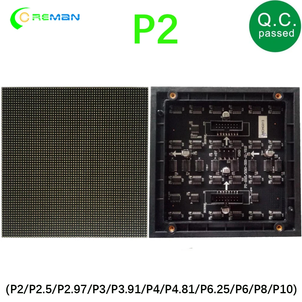 Пиксельный шаг 2 мм p2 светодиодный модуль smd1515 Малый размер P2 для помещений 128*128 32