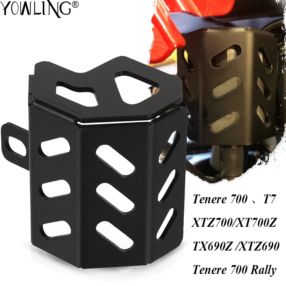 

For Yamaha TX690Z XTZ690 XTZ700 XT700Z Tenere 700 T7 Rally 2019 2020 2021 Motorcycle Front Rear Brake Fluid Reservoir Cap Cover