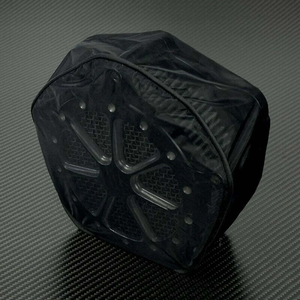 

Black Dust Cover Breathable Dustproof Protective Rain Cover Air Filter