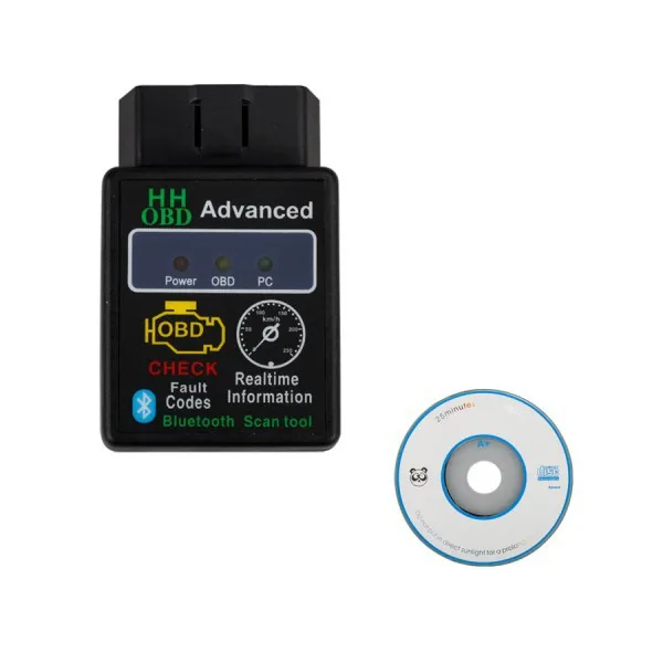 HHOBD ELM327 Bluetooth OBD2 V2.1 CAN BUS проверка двигателя авто диагностический сканер