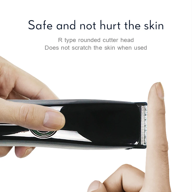 

Portable Hair Clipper Rechargeable Electric Cordless Hair Trimmer Pro Hair Cutting Machine Beard Trimer for Men Barber Kids 43