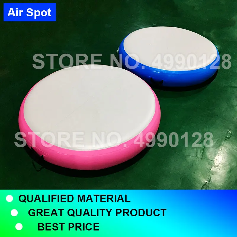 Free shipping Inflatable Airspot 1m 2m 3m Gymnastics Airtrack Air Track Spot Tumbling Mat Round for Gym and Training | Игрушки и хобби