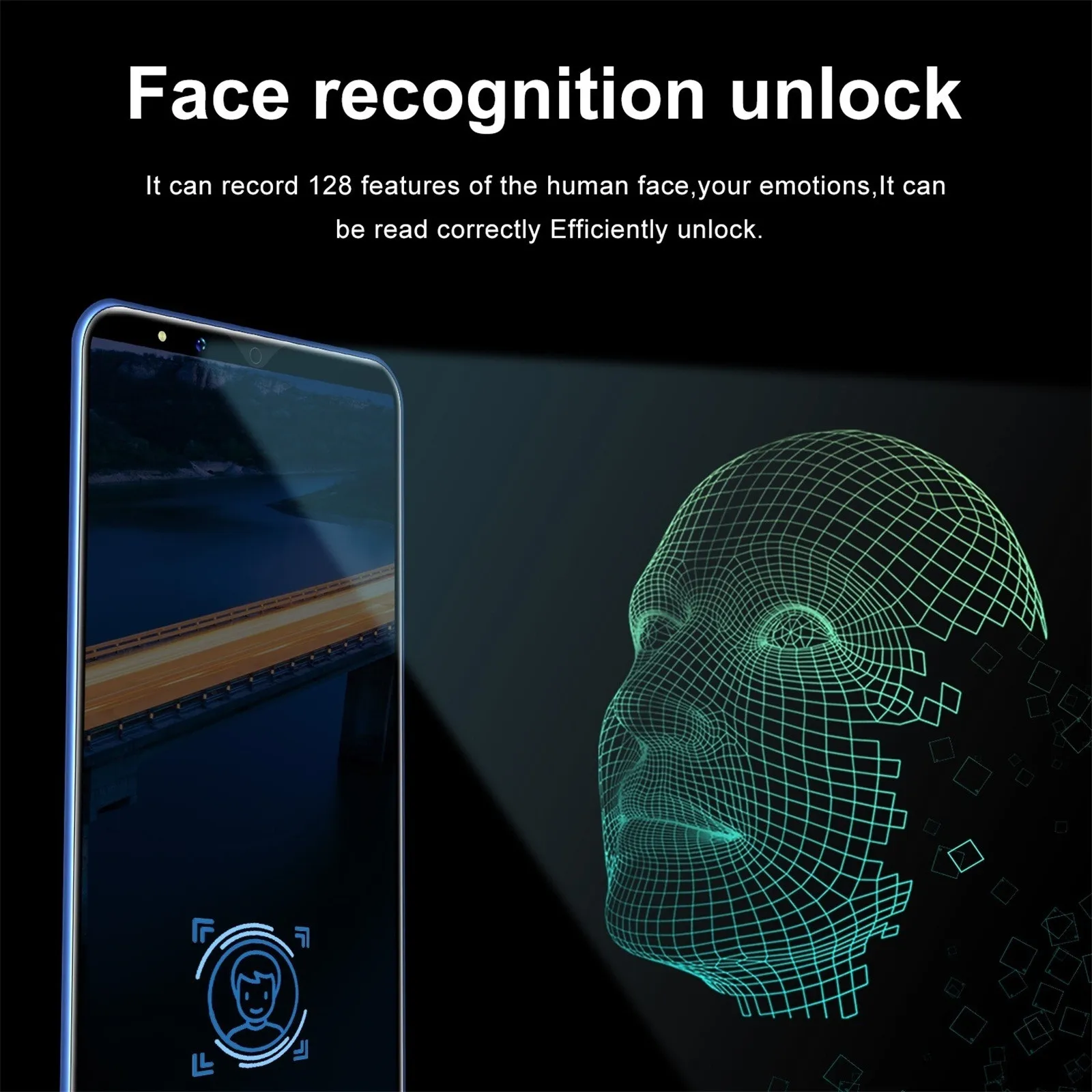 

Android Multifunction Fast Internet Smartphones Network P58pro 5.8 Inch Smartphone 512mb+1g Tn Large Screen Face-recognition