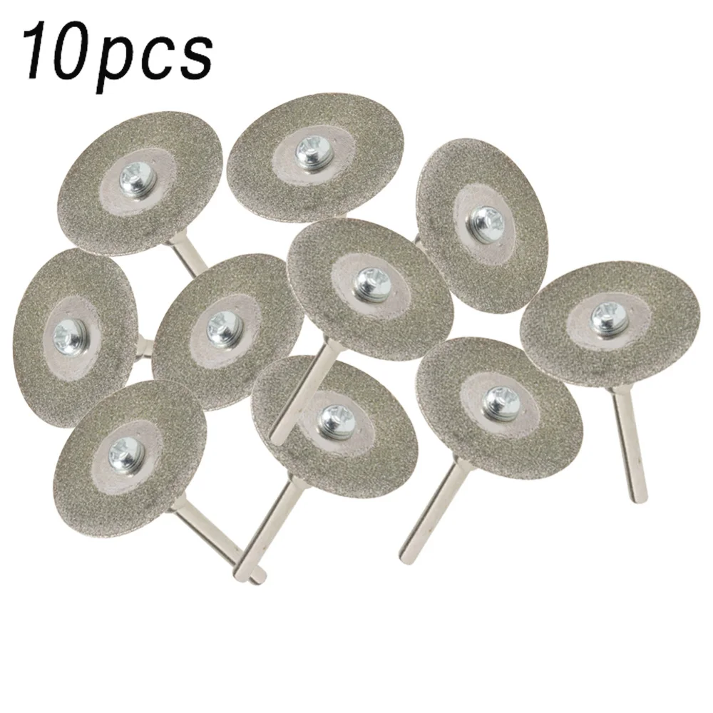 

10pcs 25mm Diamond Replacemant Wheels Diamond Wheel Replacement For Tungsten Sharpener Rotary Grinding Tools Kit